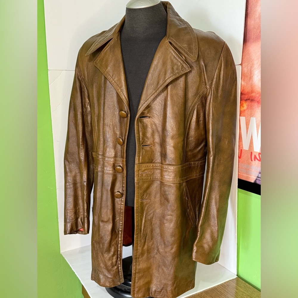 Vintage 1970s Leather Jacket